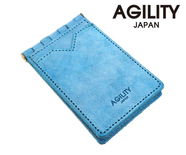 【選べるノベルティ付】 AGILITY アジリティ ロロマ コンビネII バタフライ式パスケース (カラー:ターコイズ) 0226