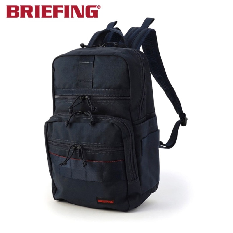 【選べるノベルティ付】 ブリーフィング BRIEFING バックパック SLIM PACK MW GENII (カラー:ネイビー) BRA233P21