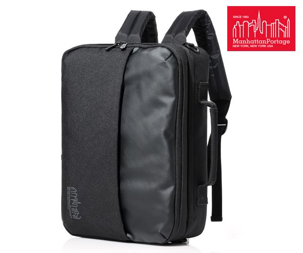 �����٤�Υ٥�ƥ��ա�Manhattan Portage �ޥ�ϥå���ݡ��ơ��� 3WAY�֥꡼�ե����� �ʥ��顼���֥�å��� MP2448HPWP