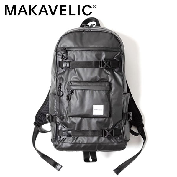 【選べるノベルティ付】 MAKAVELIC マキャベリック BIND UP 2 BACKPACK Ripstop Mix バックパック (カラー:ブラック) 3125-10101