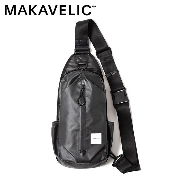 �����٤�Υ٥�ƥ��ա� MAKAVELIC �ޥ���٥�å� COCOON BODY BAG Ripstop Mix �ܥǥ��Хå� �ʥ��顼���֥�å��� 3125-10301