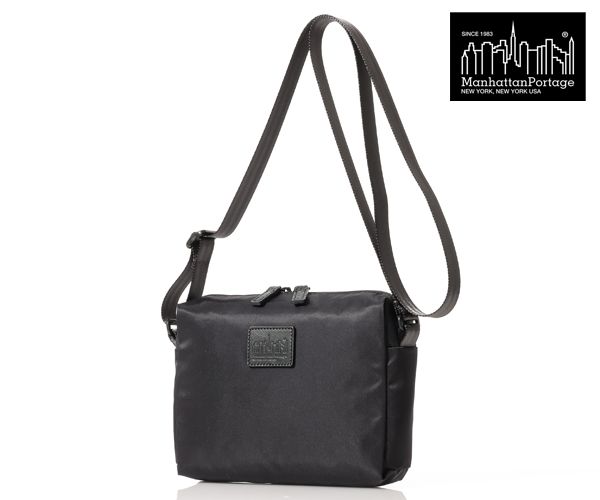 �����٤�Υ٥�ƥ��ա� Manhattan Portage BLACK LABEL �ޥ�ϥå���ݡ��ơ��� �֥�å��졼�٥� ���������Хå� �ʥ��顼���֥�å��� MP1488-2TWLBL