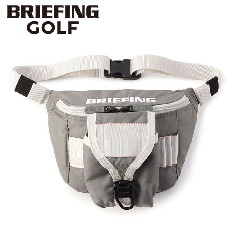 �����٤�Υ٥�ƥ��ա� �֥꡼�ե��� BRIEFING �饦��ɥ������ȥݡ��� ROUND WAIST POUCH CS �ʥ��顼���饤�ȥ��졼�� BRG251E12