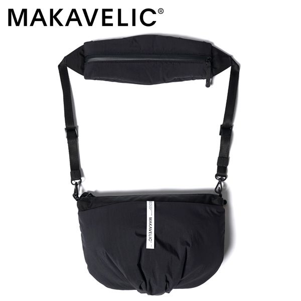 【選べるノベルティ付】 MAKAVELIC マキャベリック ZEPHYR SOLEIL 2WAY SHOULDER BAG 2WAYショルダーバッグ (カラー:ダークネイビー) 3125-10516
