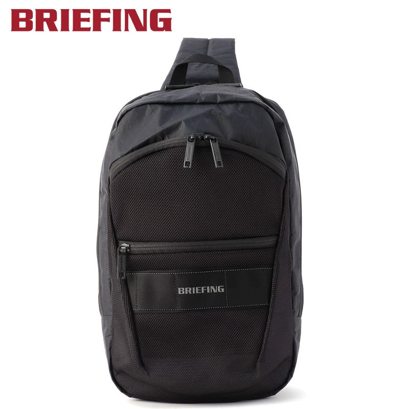 【選べるノベルティ付】 ブリーフィング BRIEFING ボディバッグ MFC SLING XP (カラー:ブラック) BRA241L74