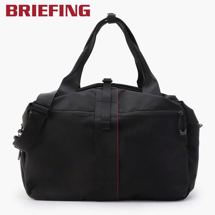【未使用】 BRIEFING ブリーフィング ブラック ショルダーボストンバッグ BRIEFING（ブリーフィング） 【P10倍】 ボストンバッグ ジム スポーツ