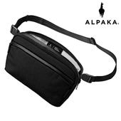 �����٤�Υ٥�ƥ��ա� ALPAKA ����ѥ� FLIGHT SLING 2L AXOFLUX ����󥰥Хå� �ʥ��顼���֥�å�N�� 4129