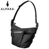 �����٤�Υ٥�ƥ��ա� ALPAKA ����ѥ� FLOW SATCHEL 2L ����󥰥Хå� �ʥ��顼���֥�å��� 4184