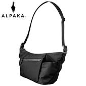 �����٤�Υ٥�ƥ��ա� ALPAKA ����ѥ� FLOW SATCHEL 4L ����󥰥Хå� �ʥ��顼���֥�å��� 4185