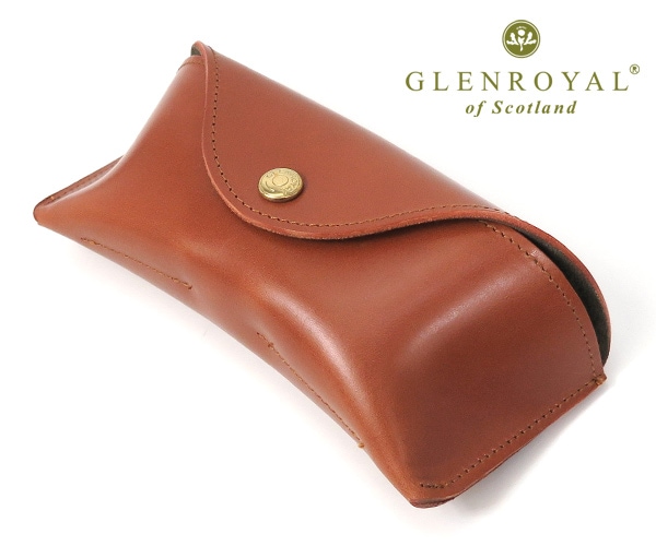 グレンロイヤル　メガネケース　【美品】 選べるノベルティ付】 グレンロイヤル GLENROYAL フルブライドルレザー