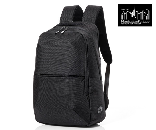 ノベルティリュック ブラック 選べるノベルティ付】 Manhattan Portage BLACK LABEL マンハッタン