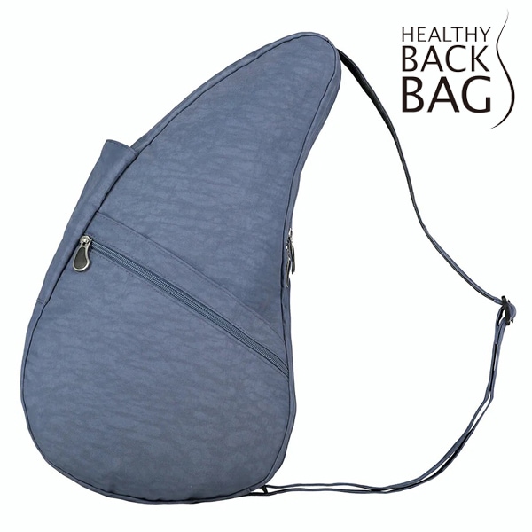HEALTHY BACK BAG ビンデージインディゴ グレーS ナイロン製 選べるノベルティ付】 HEALTHY BACK BAG ヘルシーバックバッグ