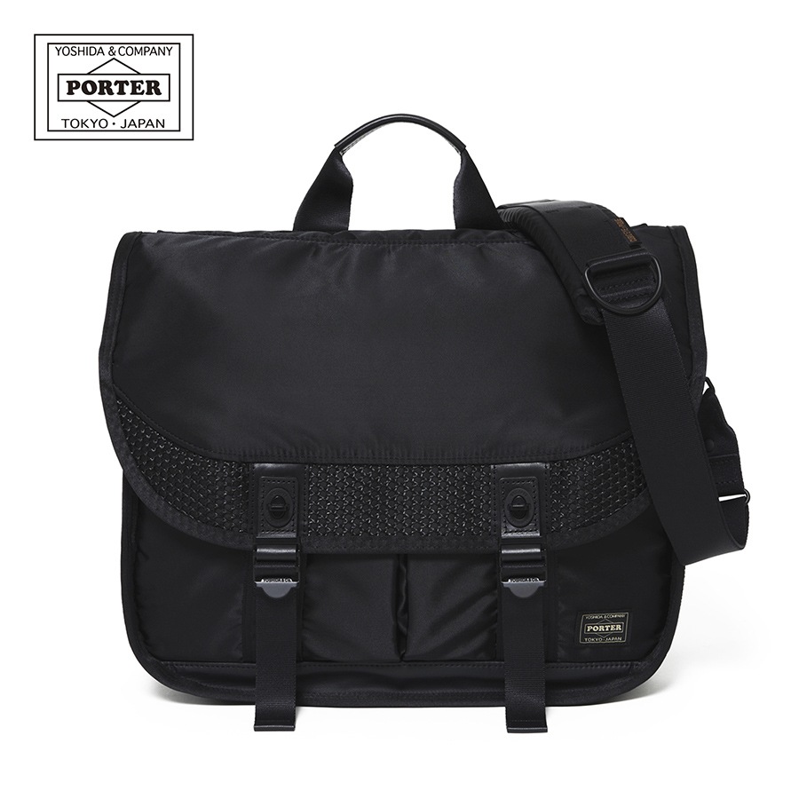PORTER × atmos CHECK メッセンジャーバッグ 超希少 タータン ポーター バウンス メッセンジャーバッグ 702-19902 （カラー