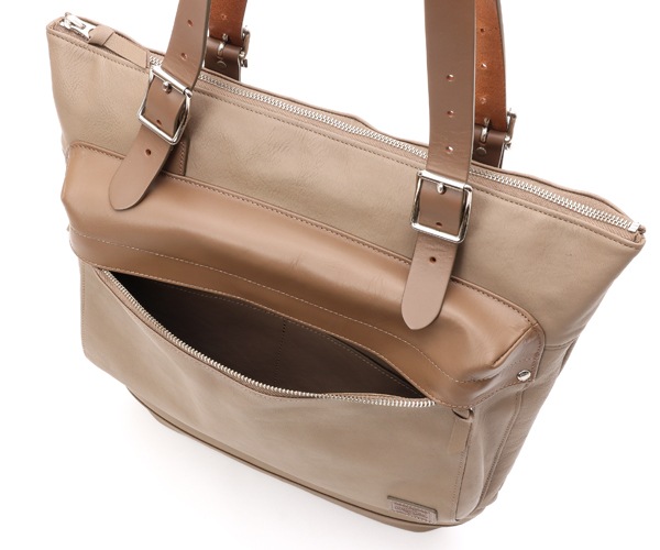 PORTER SHADE シェイド トートバッグ オールレザー ベージュ SHADE(シェイド) TOTE BAG | 吉田カバンホームページ | YOSHIDA & Co.