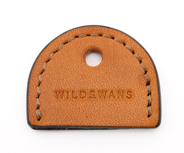 WILDSWANS ワイルドスワンズ　ノベルティ　オレンジレザーうちわ WILDSWANS ワイルドスワンズ ノベルティ オレンジレザーうちわ