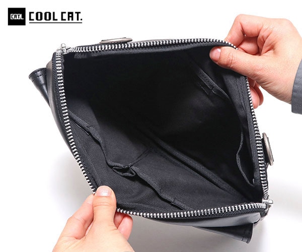未使用級 ポーター ショルダーバッグ ストレージ PVC ブラック 黒色 FREE STYLE（PORTER） ポーター フリースタイル ショルダー
