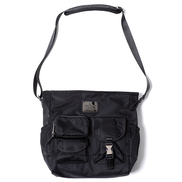 �����٤�Υ٥�ƥ��ա� MAKAVELIC �ޥ���٥�å� SIERRA CARGO MULTI POCKET SHOULDER BAG ���������Хå� �ʥ��顼���֥�å��� 3126-10504