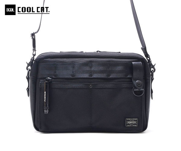 PORTER ヒート ショルダーバッグ　ブラック PORTER HEAT ヒート ショルダーバッグ ブラック