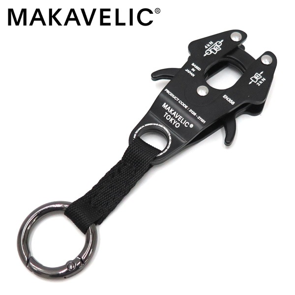 MAKAVELIC �ޥ���٥�å� BUSINESS & TRAVEL MKV RING KARABINER ����ӥ� �ʥ��顼���֥�å��� 3126-21101