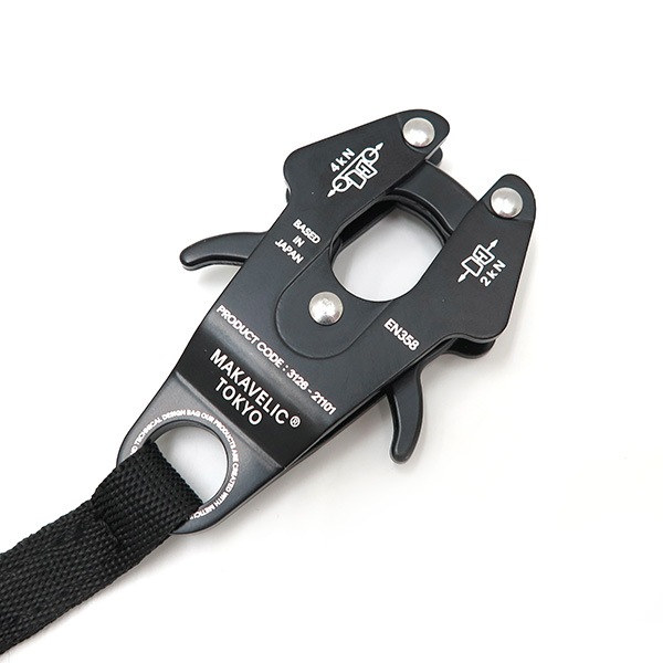 MAKAVELIC �ޥ���٥�å� BUSINESS & TRAVEL MKV RING KARABINER ����ӥ� �ʥ��顼���֥�å��� 3126-21101
