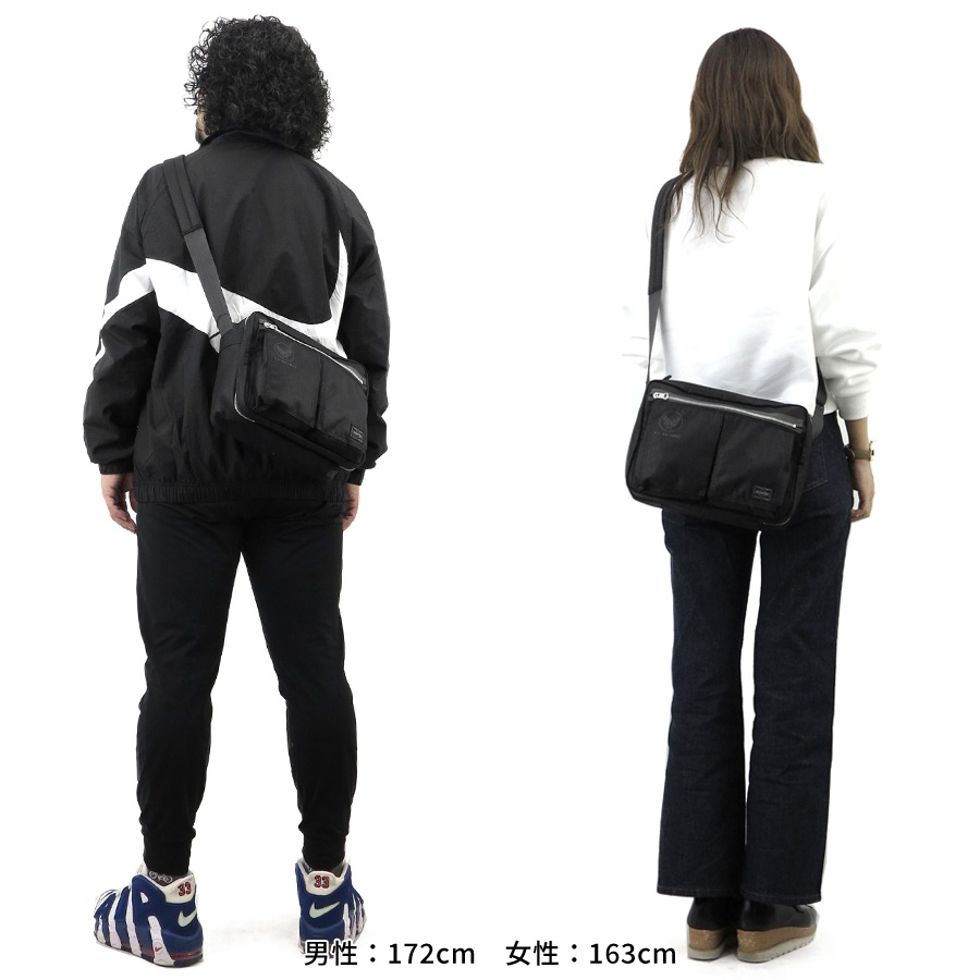 極美品 ポーター フライングエース 2WAYショルダーバッグ ブラック 黒 楽天市場】ポーター フライングエース 2WAYショルダーバッグ 863