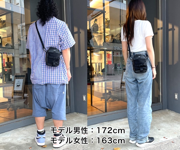 選べるノベルティ付】 CIE シー グリッド3 ボトルミニショルダーバッグ