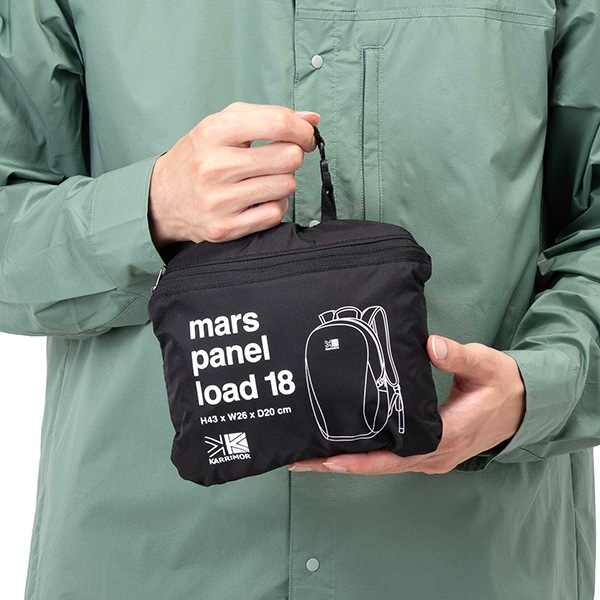 �����٤�Υ٥�ƥ��ա� KARRIMOR ����ޡ� mars panel load 18 �ǥ��ѥå� �ʥ��顼���֥�å��� 501273-9000