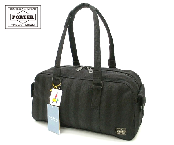 ポーター　タンゴブラック　ミニボストン　ブラック　丹後ちりめん ポータータンゴブラックミニボストンブラック丹後ちりめん