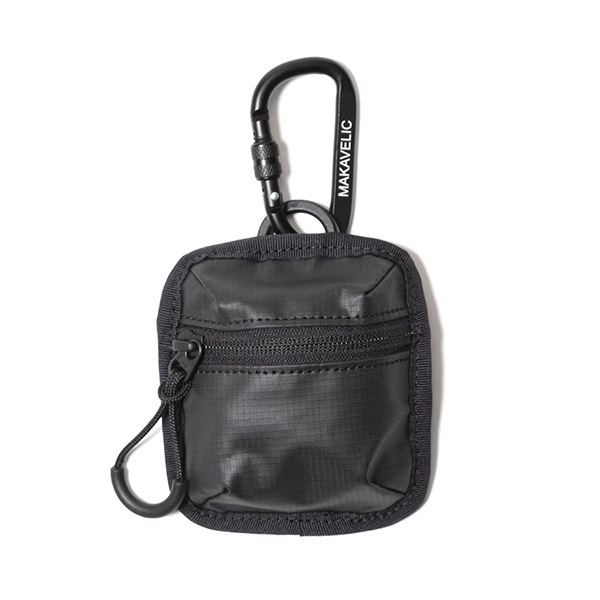 �����٤�Υ٥�ƥ��ա� MAKAVELIC �ޥ���٥�å� RICO Unit Shoulder Double Pouch ���������ݡ��� �ʥ��顼���֥�å��� 3125-30701