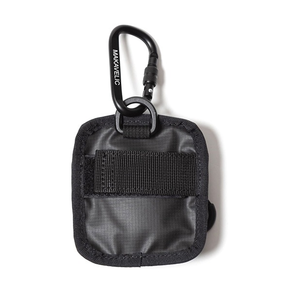 �����٤�Υ٥�ƥ��ա� MAKAVELIC �ޥ���٥�å� RICO Unit Shoulder Double Pouch ���������ݡ��� �ʥ��顼���֥�å��� 3125-30701