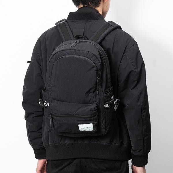 �����٤�Υ٥�ƥ��ա� MAKAVELIC �ޥ���٥�å� ZEPHYR BUZZ DP01 DAYPACK �ǥ��ѥå� �ʥ��顼���������ͥ��ӡ��� 3124-10104