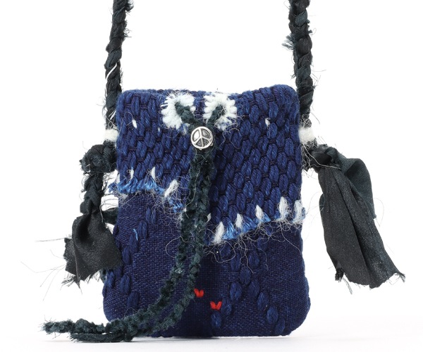 �����٤�Υ٥�ƥ��ա� �ݡ��������饷�å� ����ɡ� OMAMORI POUCH W / SILK & SILVER S �ݡ��� S �ʥ��顼���֥롼�� PORTER CLASSIC 001-4018
