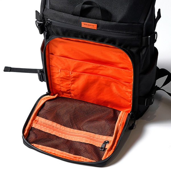 �����٤�Υ٥�ƥ��ա� MAKAVELIC �ޥ���٥�å� CHASE RECTANGLE 4 DAYPACK �ǥ��ѥå� �ʥ��顼���֥�å��� 3125-10113