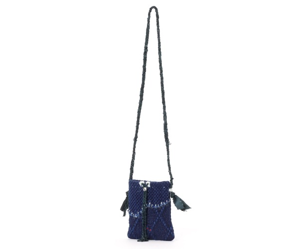 �����٤�Υ٥�ƥ��ա� �ݡ��������饷�å� ����ɡ� OMAMORI POUCH W / SILK & SILVER M �ݡ��� M �ʥ��顼���֥롼�� PORTER CLASSIC 001-4019