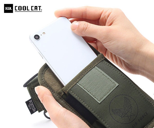 新品 PORTER - Pouch for iPhone ケースセット オリーブ ポーターのすごいスマホケース】人気アイテム「Shoulder Air Jacket