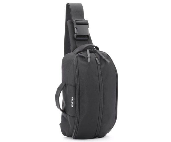 PORTER ポーター アップサイド 2WAYスリングショルダーバッグ 黒 ポーター アップサイド 2WAYスリングショルダーバッグ 532-17903