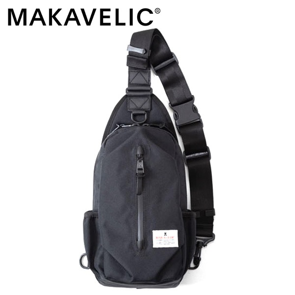 �����٤�Υ٥�ƥ��ա� MAKAVELIC �ޥ���٥�å� TRUCKS COCOON 4 BODY BAG �ܥǥ��Хå� �ʥ��顼���֥�å��� 3124-10301