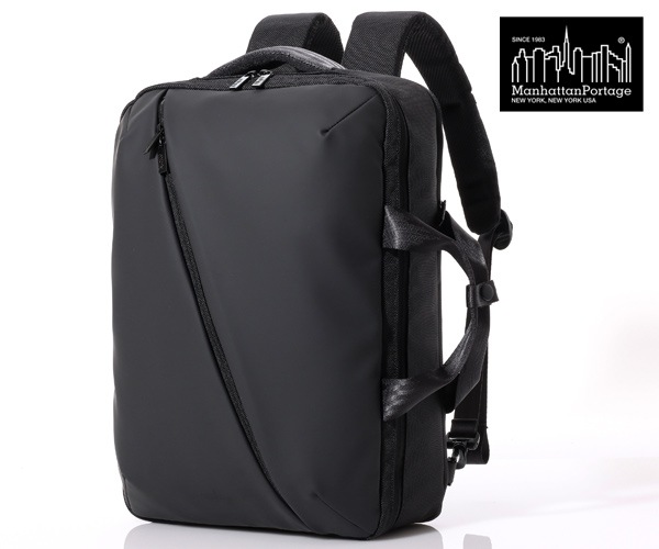 �����٤�Υ٥�ƥ��ա� Manhattan Portage BLACK LABEL �ޥ�ϥå���ݡ��ơ��� �֥�å��졼�٥� �֥꡼�ե����� �ʥ��顼���֥�å��� MP1758VGLBL