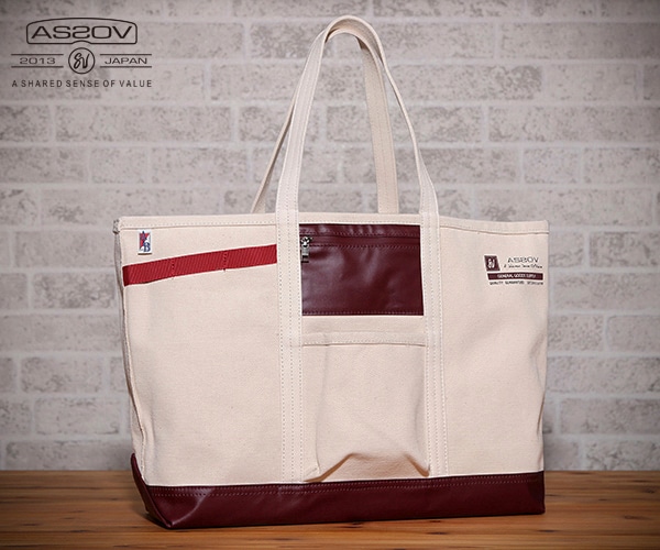 AS2OV（アッソブ) トートバッグ AS2OV｜アッソブ/HIGH DENSITY TOTE BAG トートバッグ - UNBY
