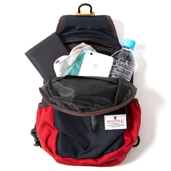 �����٤�Υ٥�ƥ��ա� MAKAVELIC �ޥ���٥�å� TRUCKS COCOON 4 BODY BAG �ܥǥ��Хå� �ʥ��顼���������ͥ��ӡ��ߥ�åɡ� 3124-10301