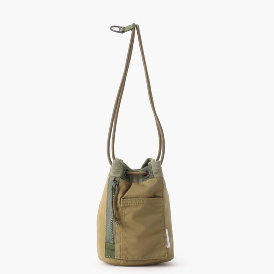 子供用　バックパック　BRIEFING カーキ色 選べるノベルティ付】ブリーフィング BRIEFING 巾着バッグ PURSE SACK