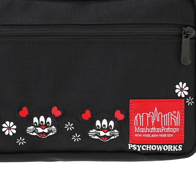 �����٤�Υ٥�ƥ��ա� Manhattan Portage �ޥ�ϥå���ݡ��ơ��� KOUSUKE SHIMIZU ���������Хå� �ʥ��顼���֥�å��� MP1404LKOSK