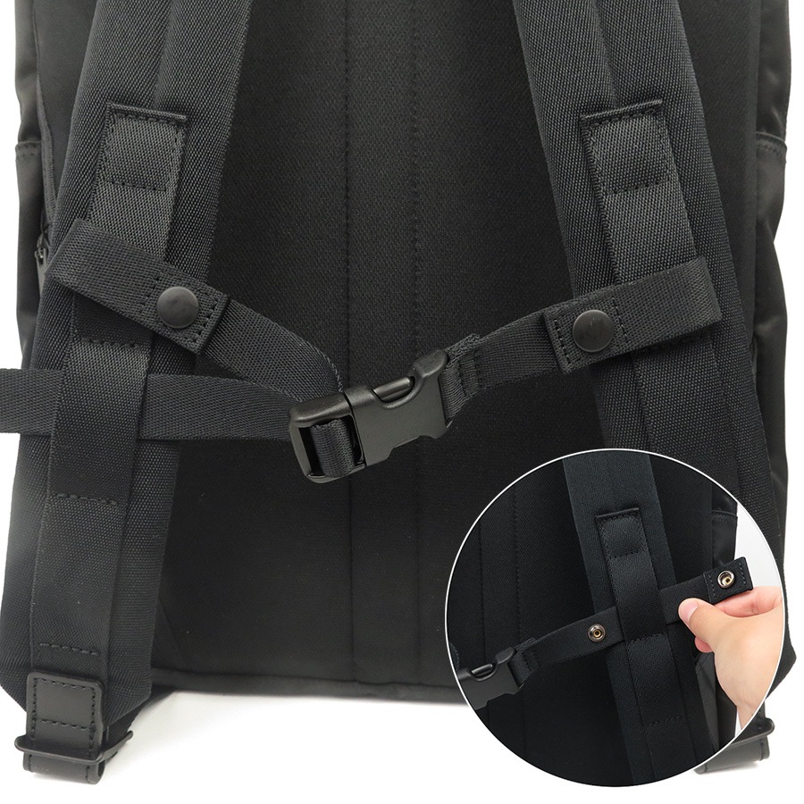 PORTER ブラックリュック ALL(オール) DAYPACK with POUCHES | 吉田カバンホームページ