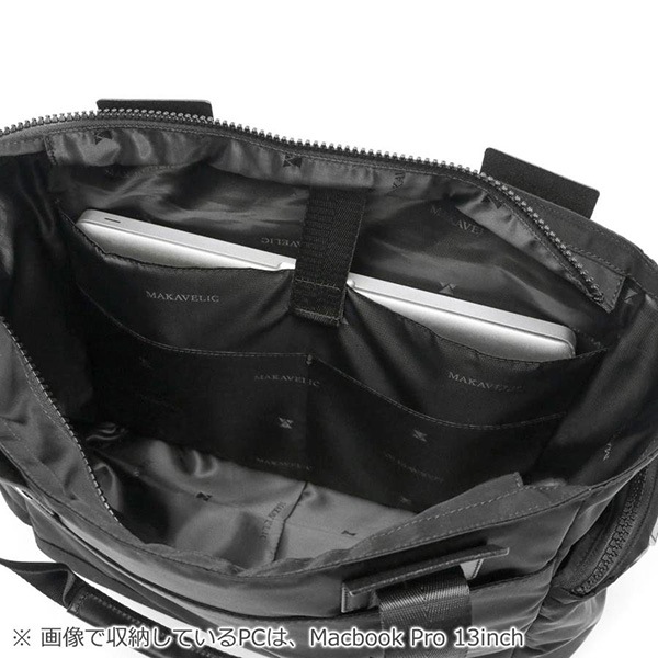 �����٤�Υ٥�ƥ��ա� MAKAVELIC �ޥ���٥�å� SIERRA BIND UP3 TOTE BAG �ȡ��ȥХå� �ʥ��顼���֥�å��� 3123-10201