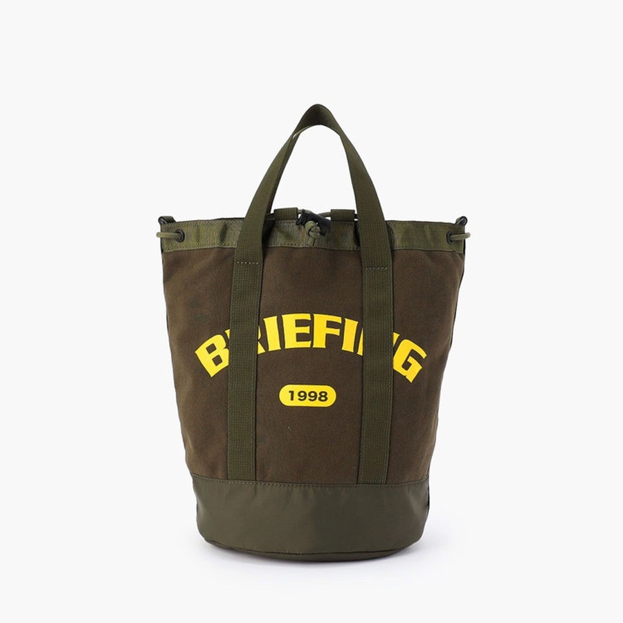 �����٤�Υ٥�ƥ��աۥ֥꡼�ե��� BRIEFING ����å��ɥ������ȥ�󥰥������� COLLEGE DRAWSTRING SHOULDER �ʥ��顼�����꡼�֡ߥ��������� BRA253L23