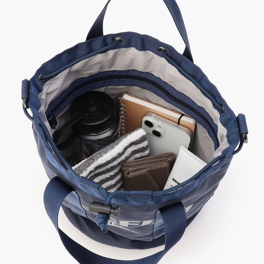 �����٤�Υ٥�ƥ��աۥ֥꡼�ե��� BRIEFING ����å��ɥ������ȥ�󥰥������� COLLEGE DRAWSTRING SHOULDER �ʥ��顼���ͥ��ӡ��ߥ��졼�� BRA253L23