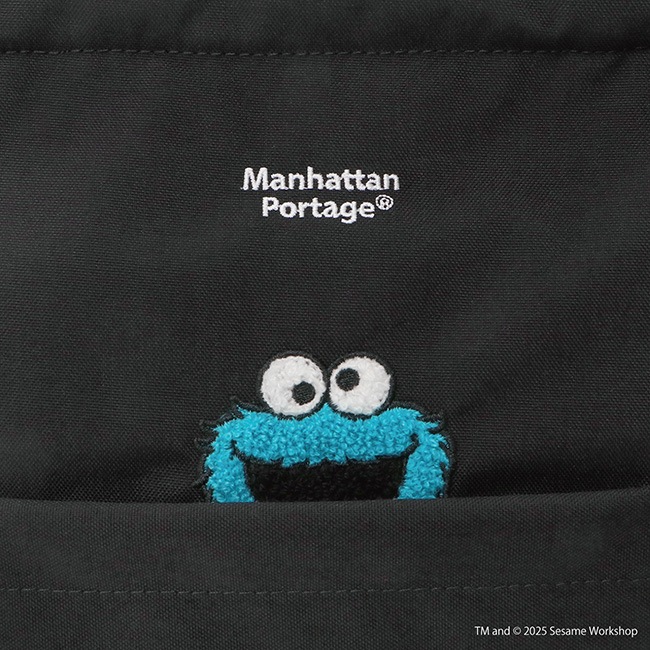 �����٤�Υ٥�ƥ��ա� Manhattan Portage �ޥ�ϥå���ݡ��ơ��� SESAME STREET �ȡ��ȥХå� �ʥ��顼���֥�å��� MP1336ZSST