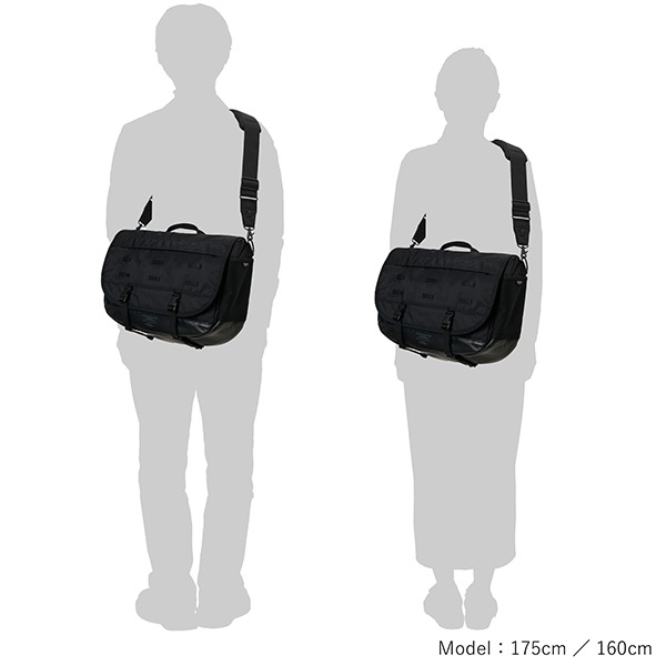 ポーター モノクローム メッセンジャーバッグ 755-19846 （カラー