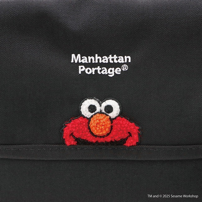 �����٤�Υ٥�ƥ��ա� Manhattan Portage �ޥ�ϥå���ݡ��ơ��� SESAME STREET ��å��󥸥㡼�Хå� �ʥ��顼���֥�å��� MP1603BPDMGNTSSTEL