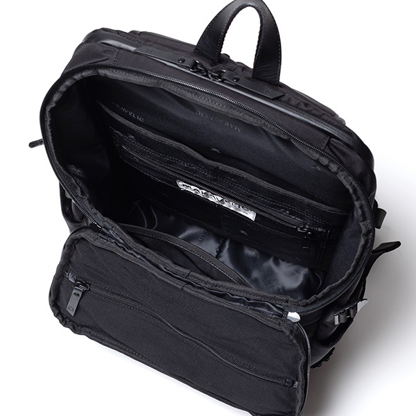 �����٤�Υ٥�ƥ��ա� MAKAVELIC �ޥ���٥�å� BUSINESS & TRAVEL RECTANGLE 5 DAYPACK �ǥ��ѥå� �ʥ��顼���֥�å��� 3126-10101